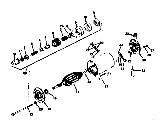 Starter motor