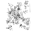 Craftsman 143621042 basic engine diagram