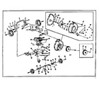 Craftsman 53679820 impeller and wheel assembly diagram