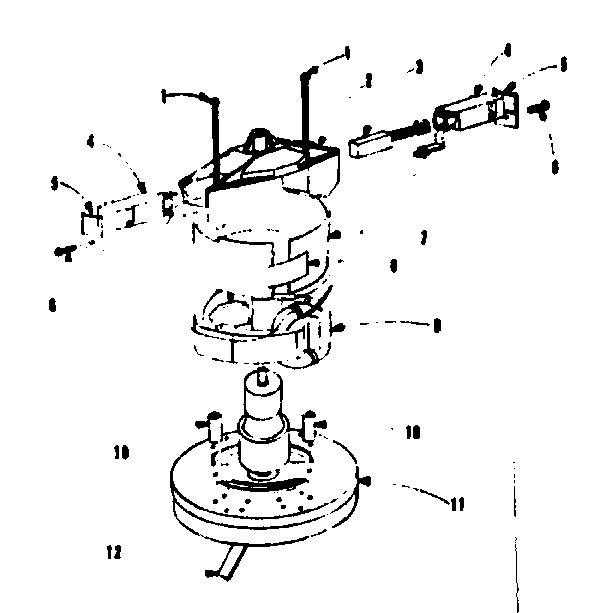 Motor blower asm