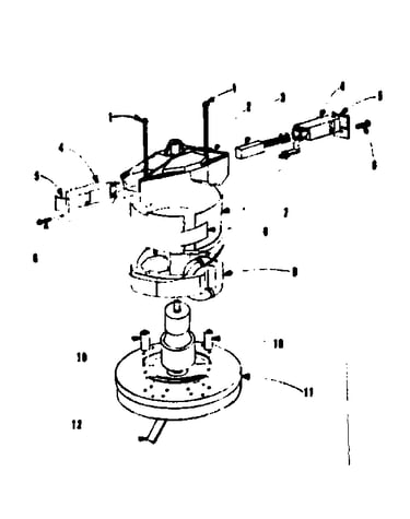 Motor blower asm
