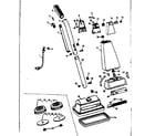Kenmore 10083801 external machine parts diagram