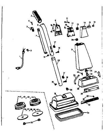 External machine parts