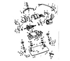 Kenmore 10084300 internal machine parts diagram