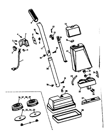 External machine parts