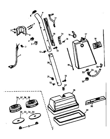 External machine parts