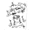 Kenmore 10084500 internal machine parts diagram