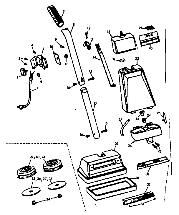External machine parts