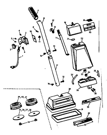 External machine parts