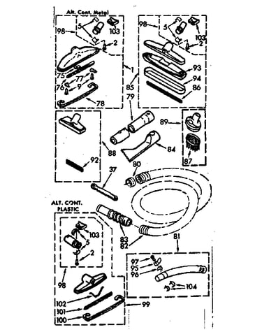 Attachment parts