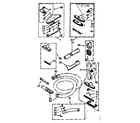 Kenmore 11622900 attachment parts diagram