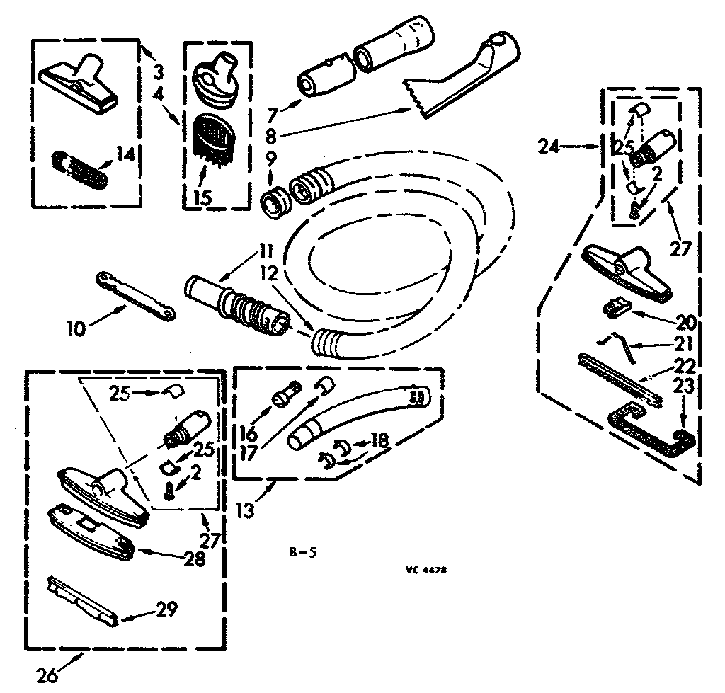 Attachment parts