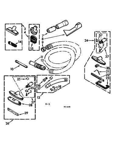Attachment parts