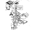 Kenmore 11622980 base assembly diagram