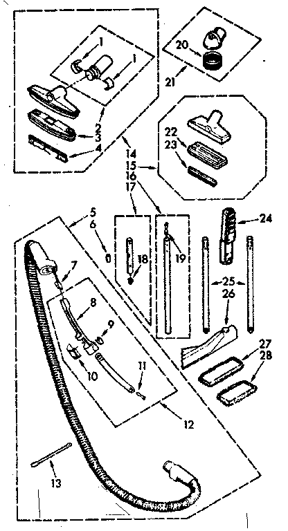 Attachment parts