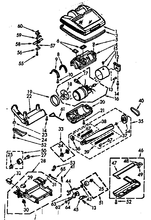 Vacuum cleaner parts