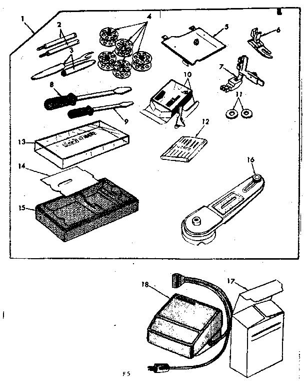 Attachment parts