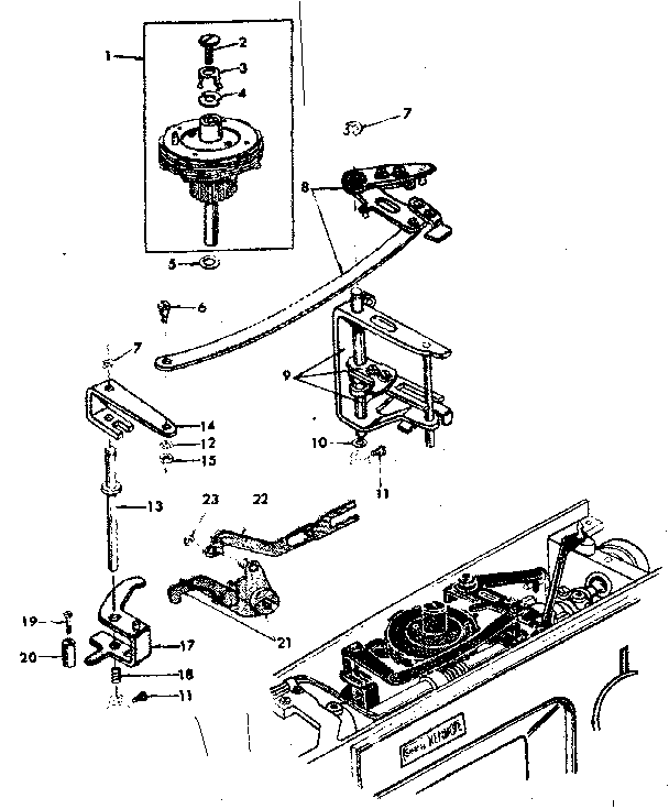 Geared cam assembly