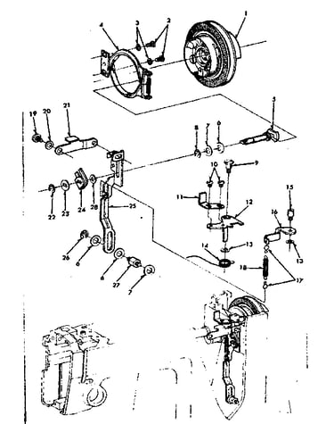 Cutch brake assembly