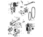 Kenmore 15817031 motor assembly diagram