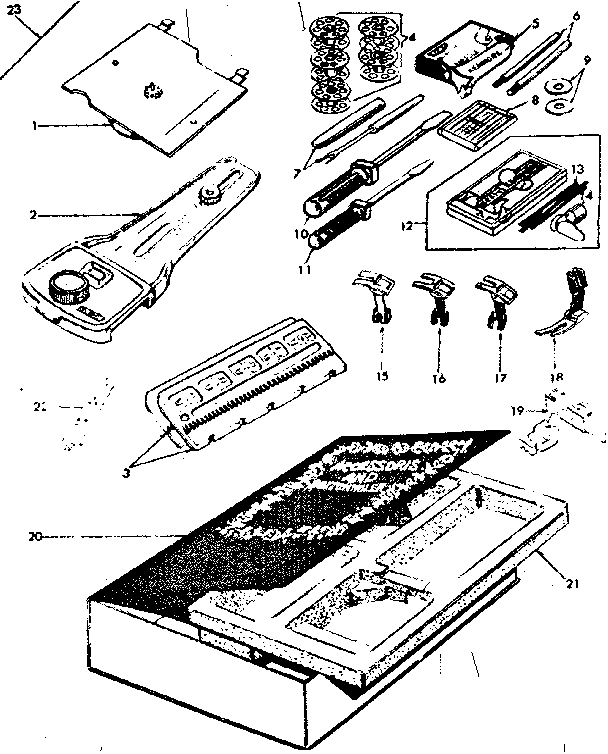 Attachment parts