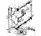 Kenmore 15818024 presser bar and shuttle assembly diagram
