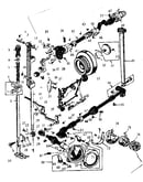 Presser bar and shuttle assembly