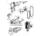 Kenmore 15818024 motor assembly diagram