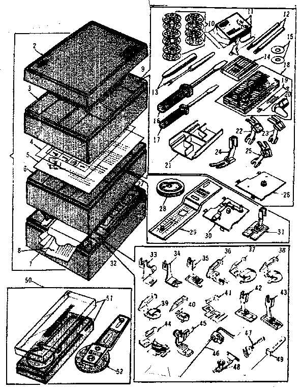 Attachment parts