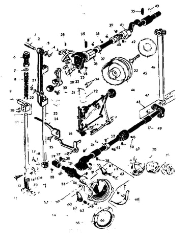 Presser bar and shuttle assembly