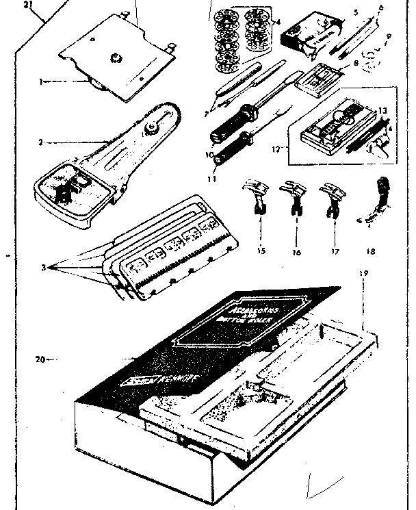Attachment parts