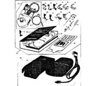 Kenmore 15818030 monogrammer and foot control diagram