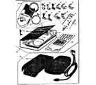 Kenmore 15818031 monogrammer and foot control diagram