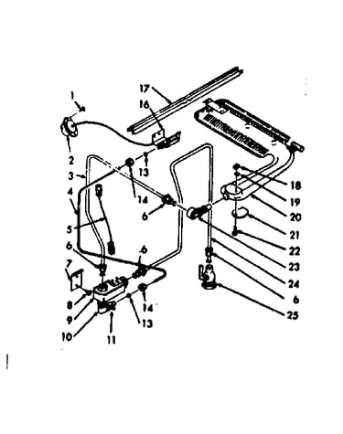 Burner section