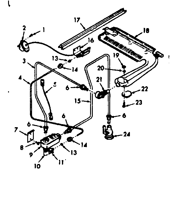 Burner section