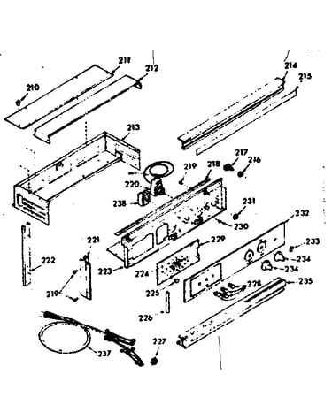 Control panel section