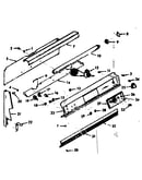 Backguard section