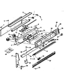 Backguard section