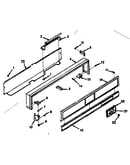 Backguard section
