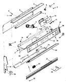 Backguard section