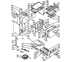 Kenmore 1037707220 lower body section diagram