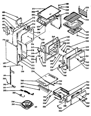 Lower body section