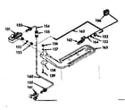 Kenmore 1037707360 upper oven burner section diagram