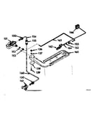 Upper oven burner section