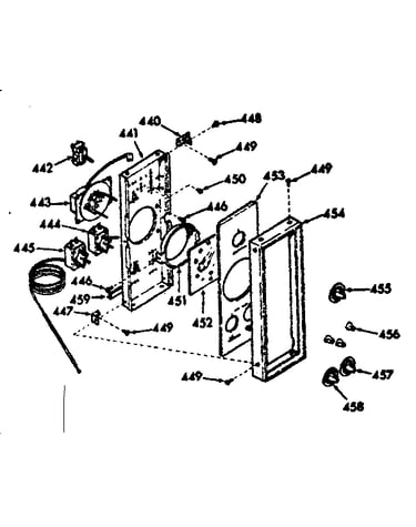 Upper body control panel