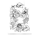 Kenmore 1037747210 lower body section diagram