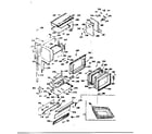 Kenmore 1037747260 upper body section diagram