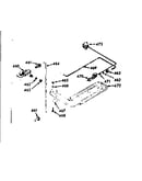 Upper oven burner section