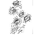 Kenmore 1037827360 upper body section diagram