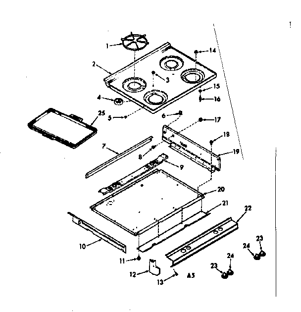 Main top section